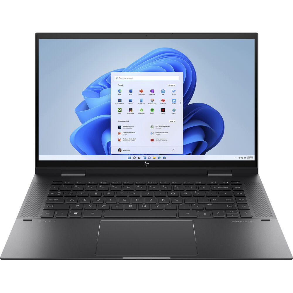 Refurbished - HP ENVY X360 15-FH0023DX 2-IN-1 AMD Ryzen™ 7 7730U 2.0GHz 512GB SSD 16GB 15.6" (1920x1080) TOUCHSCREEN BT WIN11 Webcam NIGHTFALL BLACK 0.7" thin, 3.06 lbs. *Grade A*