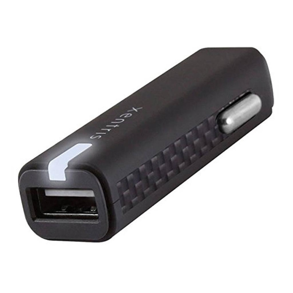 Cargador de Carro Xentris Negro con Puerto USB de Carga Rápida