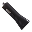 Cargador de Carro Xentris 3.4A Dual USB Negro - Carga Rápida para Smartphone y Tablet