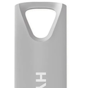 Memoria USB 64GB Hyundai Bravo Deluxe | USB 3.0 SuperSpeed | Cuerpo Metálico Plata | Resistente al Agua y Golpes | Nuevo Sellado | Para Video 4K, PC y Mac