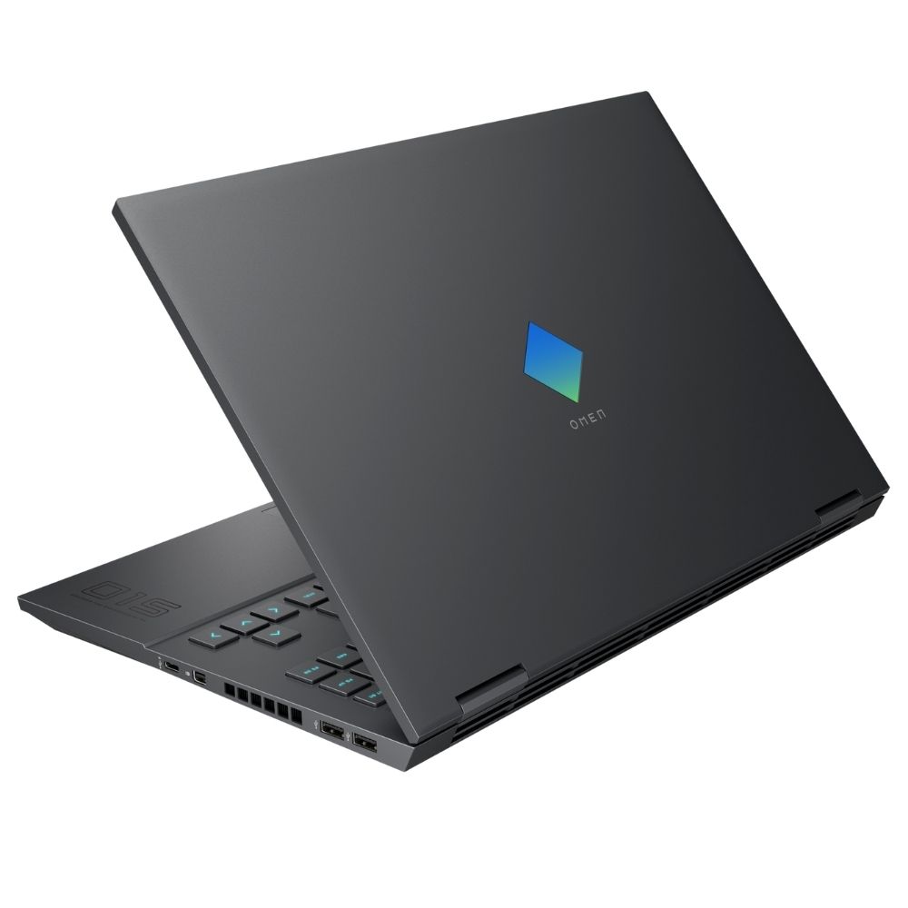 HP OMEN Laptop 15-en1010nr, 15.6” FHD Display, AMD Ryzen 7 5800H, 8GB, 512GB SSD, Windows 11H - Black
