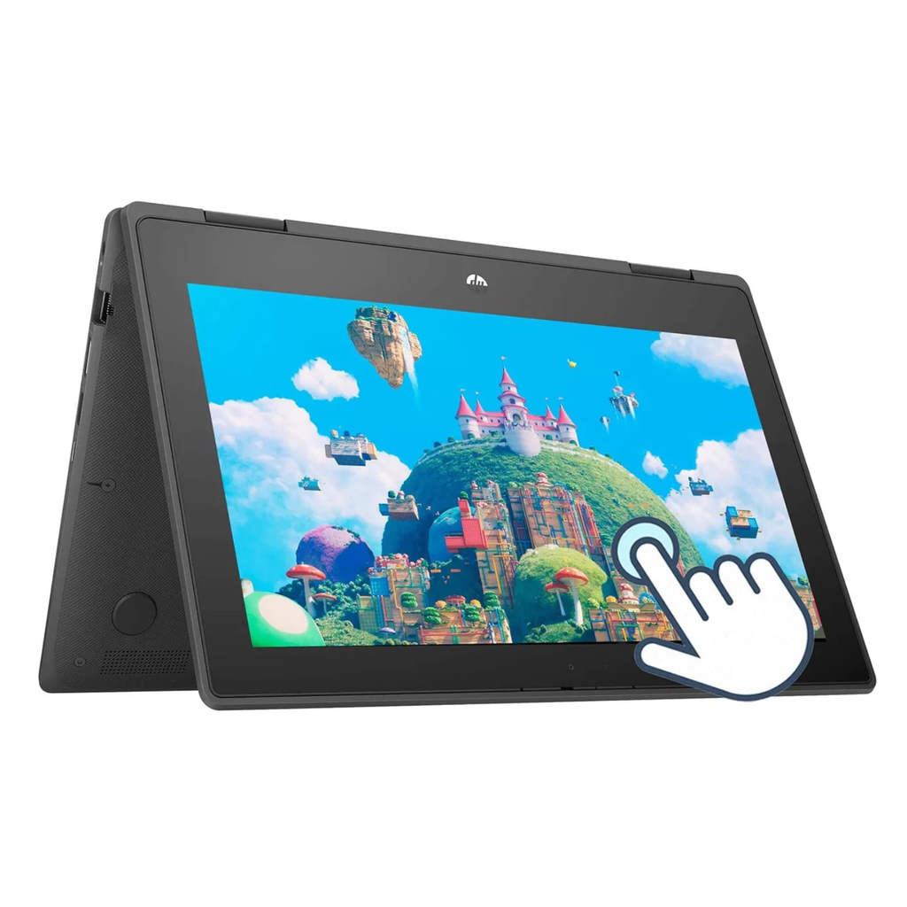 HP ProBook x360 11 G6 EE 11.6" FHD Touch - Intel Core i5-10210Y, 8GB RAM, 128GB SSD, Win 11 Pro - Gray (Grado C)