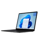 Factory Refurbished - MICROSOFT SURFACE LAPTOP-5 RETAIL INTEL EVO i7-1255U 8GB/ONBOARD 512GB/REMOVABLE-SSD MR 802.11AC+BT WEBCAM INTEL IRIS XE GRAPHICS 15.0IN PIXELSENSE/TOUCH W11H 2.8LBS BLACK **Grade A**