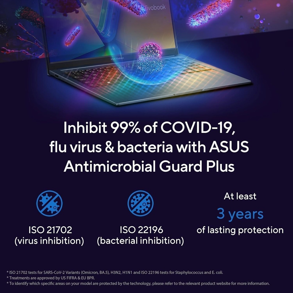 Asus Vivobook F1504ZA-WH52 Core™ i5-1235U 256GB SSD 8GB 15.6" (1920x1080) WIN11 QUIET BLUE