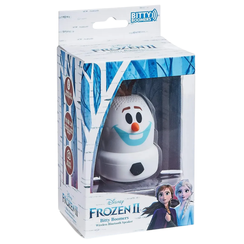 Bitty Boomers Olaf Frozen Bocina Bluetooth Mini Disney Coleccionable Oficial