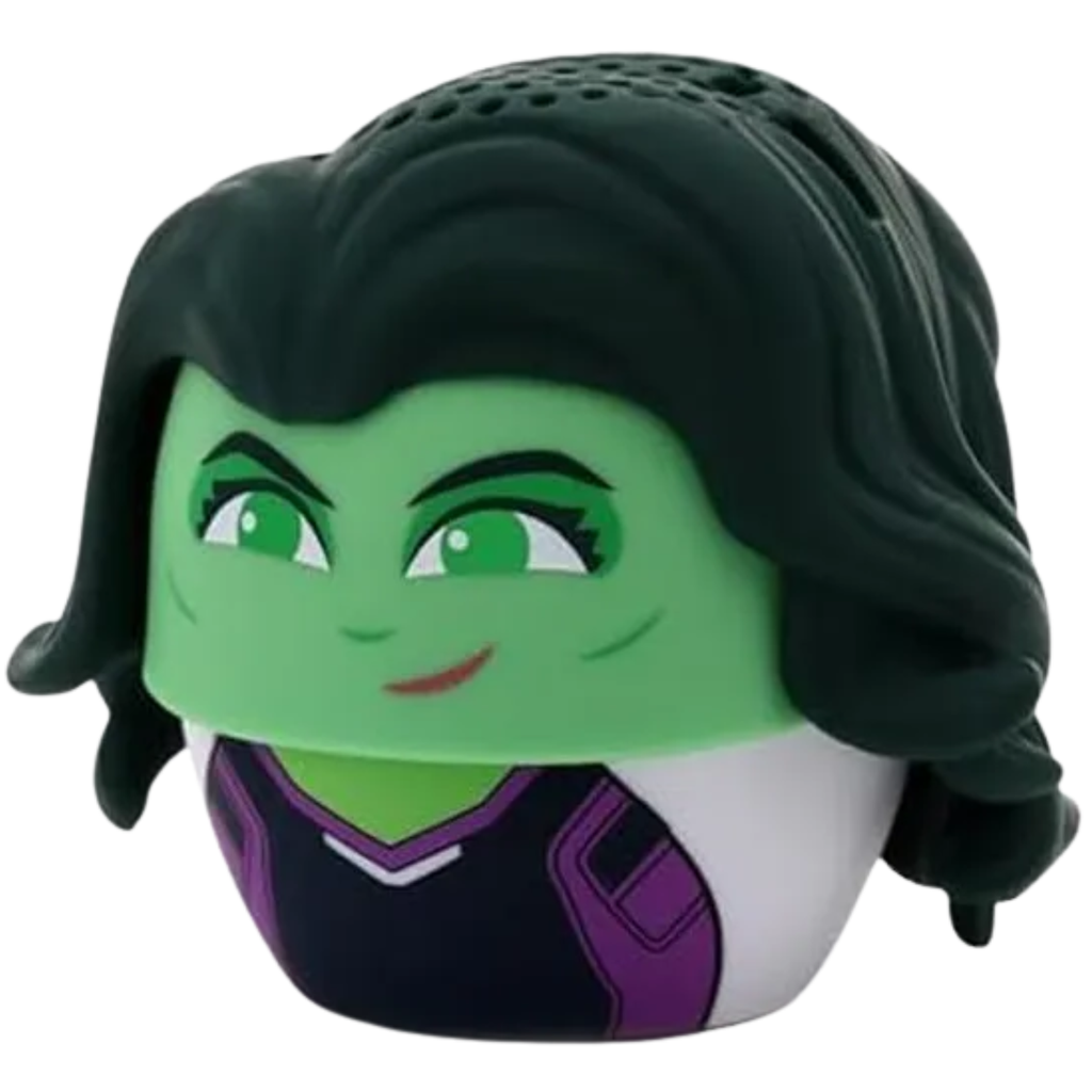 Bitty Boomers She-Hulk Bocina Bluetooth Mini Marvel Coleccionable Oficial