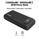 Energizer MAX 30KmAh 15W PowerBank, 2 USB-A 1 USB-C, LCD Screen