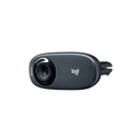 Cámara Web Logitech C310 HD 720p – Micrófono con Reducción de Ruido, Corrección Automática de Luz, USB 2.0, Color Negro