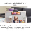 Cámara Web Logitech C310 HD 720p – Micrófono con Reducción de Ruido, Corrección Automática de Luz, USB 2.0, Color Negro