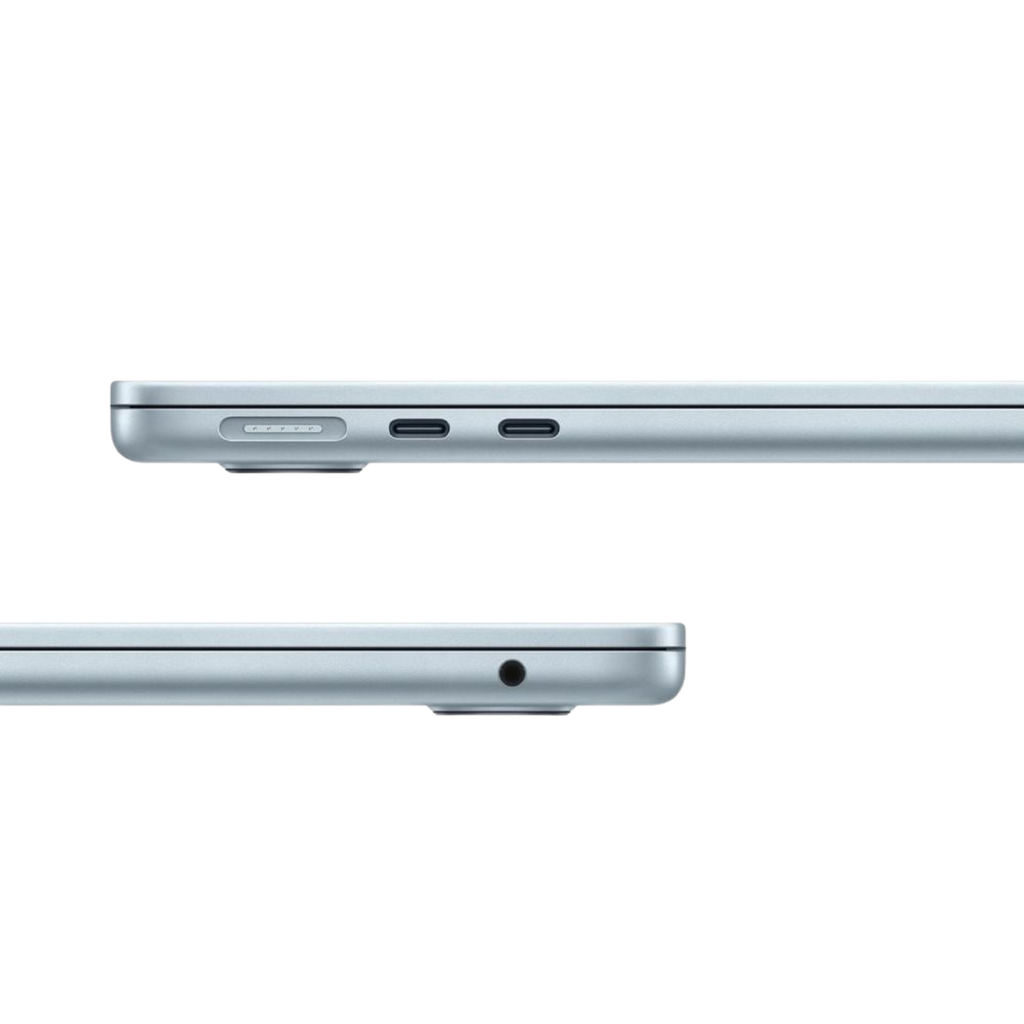 Apple MacBook Air 2025 | Chip M4 (10-core CPU) | 16GB RAM | 256GB SSD | Pantalla Liquid Retina 13.6″ | Color Sky Blue | Teclado Retroiluminado | Nueva