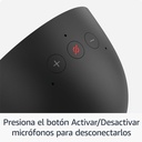 Amazon Echo Spot (2024) – Despertador Inteligente con Alexa, Pantalla Táctil de 2.83”, Sonido Vibrante y Control de Hogar Inteligente