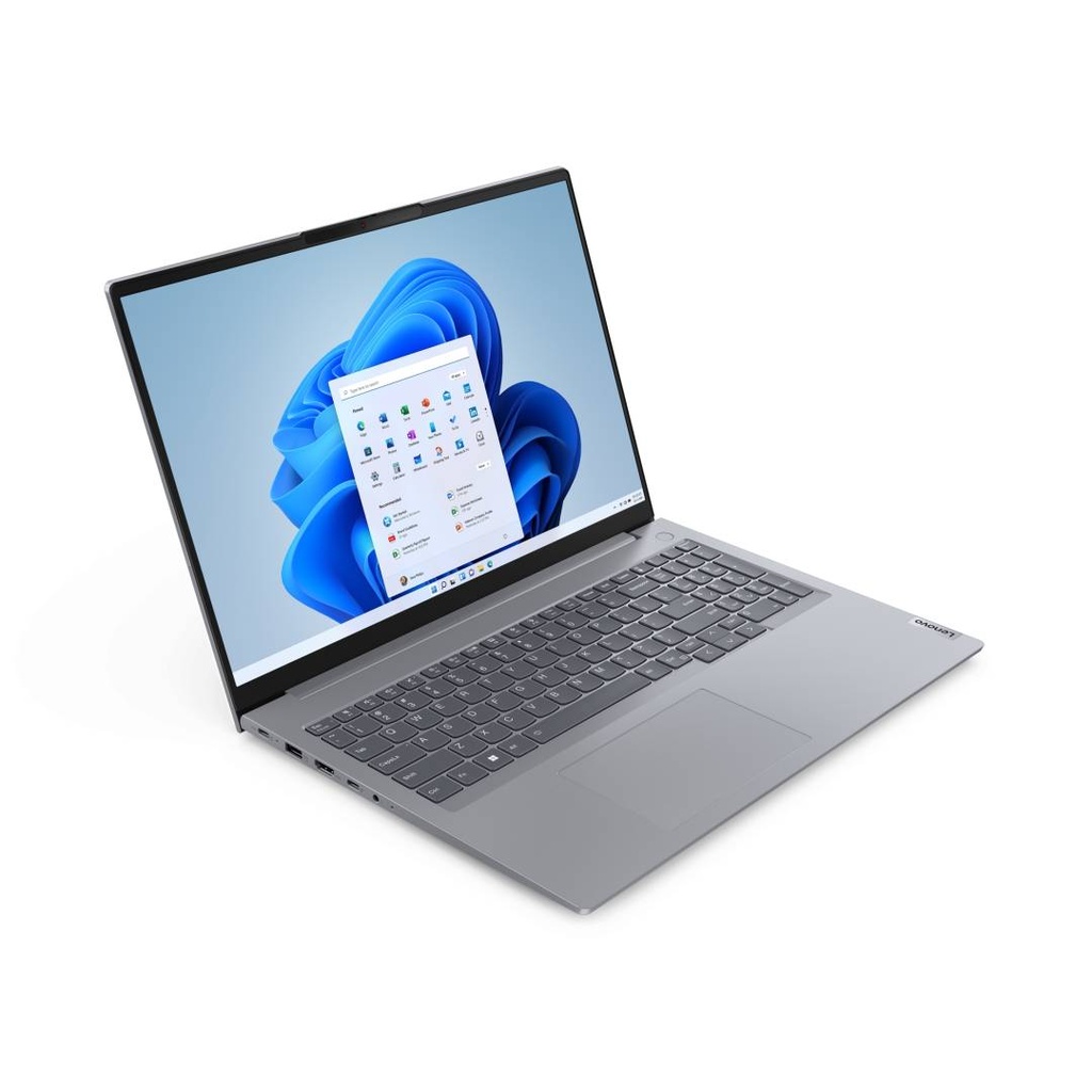 Lenovo ThinkBook 16 G6 IRL 16" WUXGA IPS Touchscreen Notebook - Intel Core i7-1355U 1.7GHz - 16GB DDR5 RAM - 1TB PCIe SSD - Fingerprint Reader - Backlit Keyboard - Wi-Fi 6 - RJ-45 - Windows 11 Pro - Arctic Grey