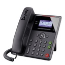 HP Poly Edge B30 IP Phone Corded Corded Desktop Wall Mountable Black VoIP 2x Network RJ-45 PoE Ports Model