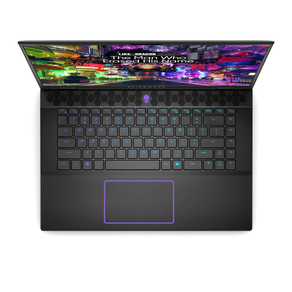 Dell Alienware M16 R2 AWM16-7025BLK GAMING Core™ Ultra 7 155H 1TB SSD 16GB 16" WQXGA (2560x1600) 240Hz WIN11 NVIDIA® RTX 4070 8192MB DARK METTALIC MOON RGB Backlit Keyboard.