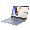 Asus VivoBook S 15 Core™ Ultra 7 155H 1TB SSD 16GB 15.6" 3K (2880x1620) OLED 120Hz WIN11 MIST BLUE RGB Backlit Keyboard MIL-STD 810H