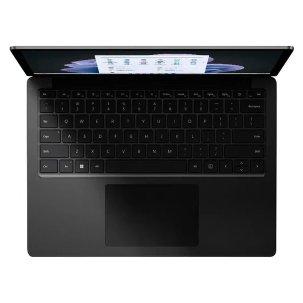 Microsoft Surface Laptop 5 15” Intel Core i7-1255U, 8GB RAM, 512GB SSD, Pantalla Táctil PixelSense, Windows 11 Home – Negro Mate, Ultraligera y Potente