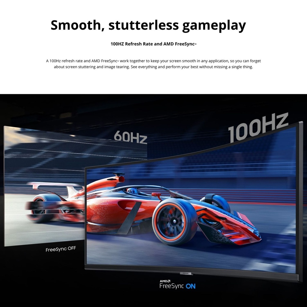 Samsung ViewFinity S65UC 34" QHD (3440 x 1440) 1440p HDR 100 Hz Curved Ultrawide Monitor