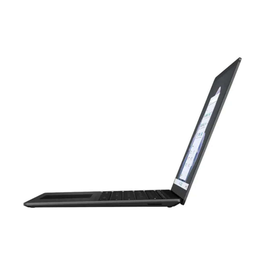 Microsoft Surface Laptop 5 15” Intel Core i7-1255U, 8GB RAM, 512GB SSD, Pantalla Táctil PixelSense, Windows 11 Home – Negro Mate, Ultraligera y Potente