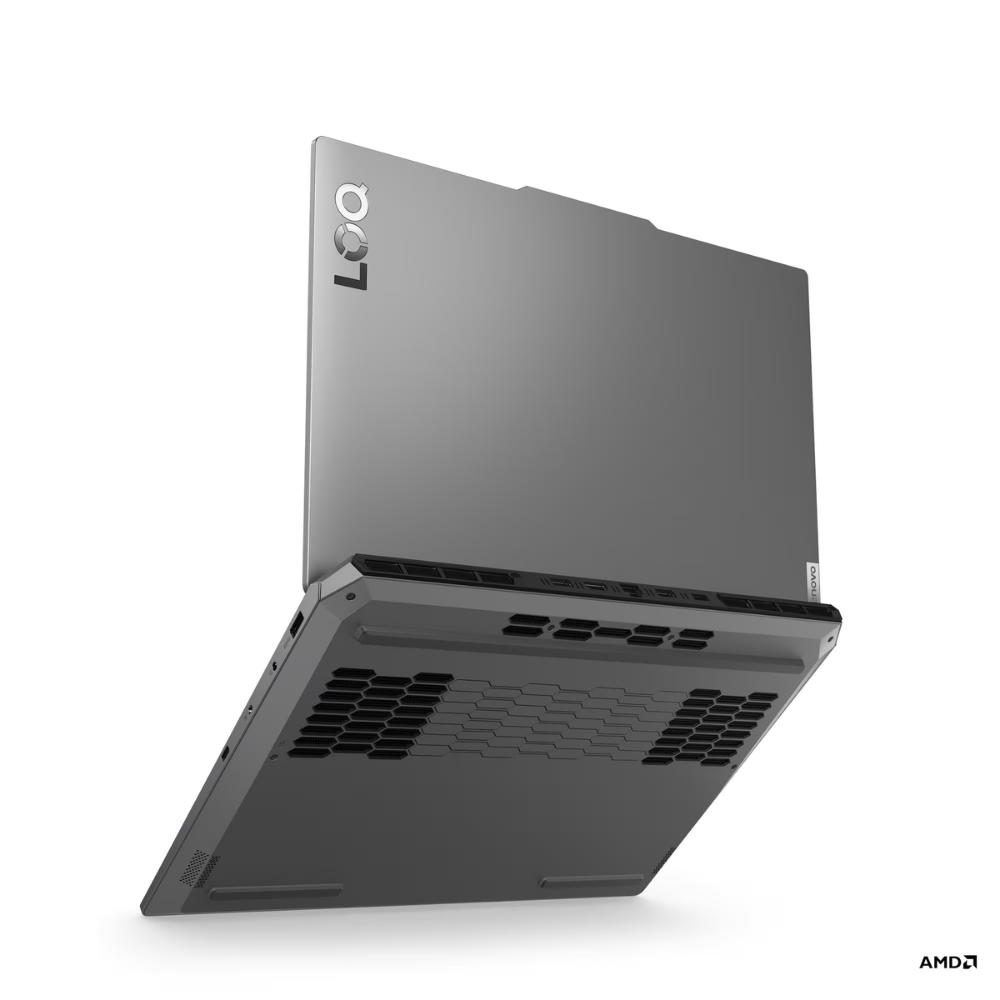 Lenovo LOQ 15ARP9 15.6" FHD IPS 144Hz Gaming Notebook - AMD Ryzen 7 7435HS 3.1GHz - 24GB DDR5 RAM - 512GB PCIe SSD - NVIDIA GeForce RTX 4050 6GB - Backlit Keyboard - Wi-Fi 6 - RJ-45 - EU Specs - Windows 11 Home - Luna Grey