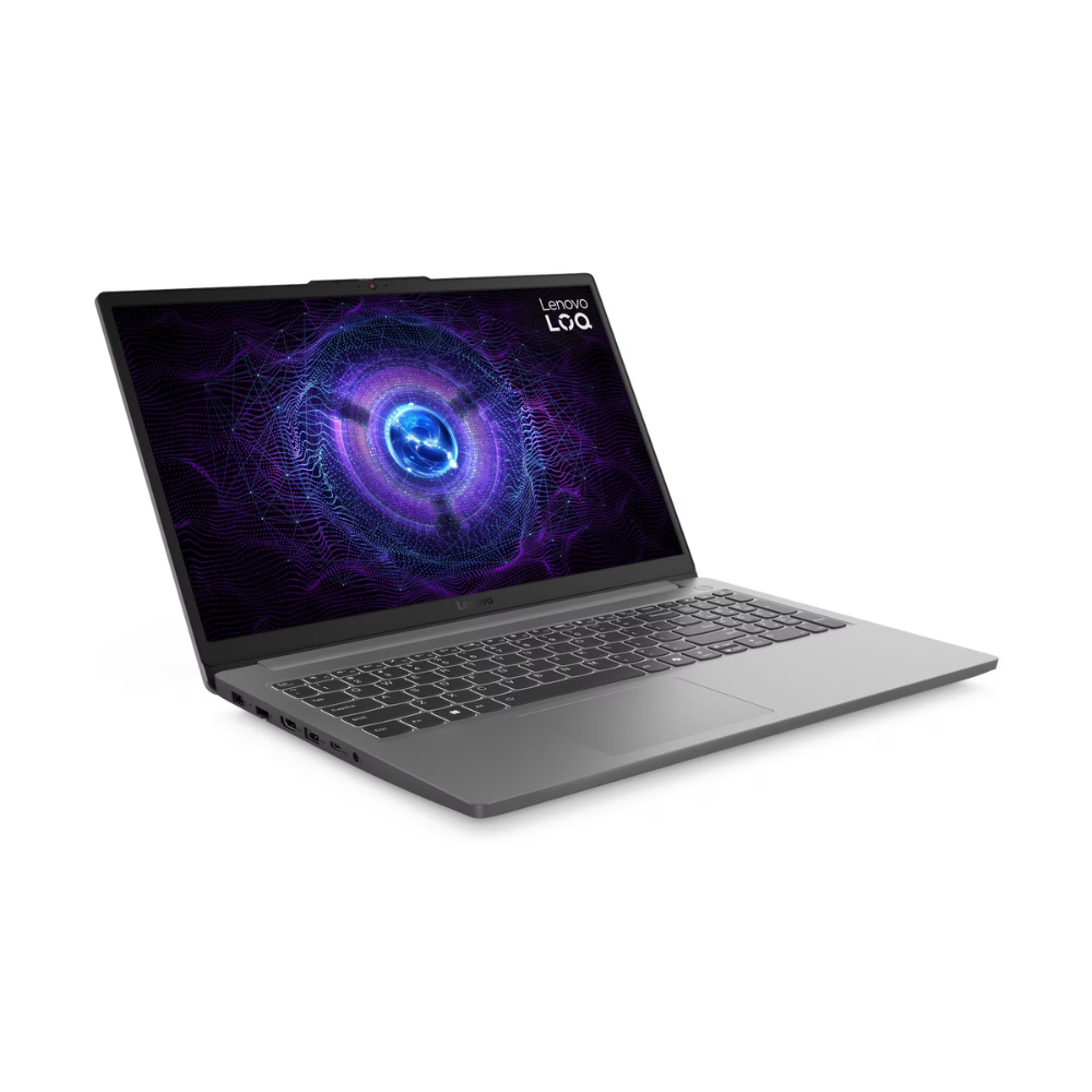 Laptop Gamer Lenovo LOQ 15IAX9E 15.6" FHD 144 Hz – Intel Core i5‑12450HX, 8GB RAM, 512GB SSD, NVIDIA GeForce RTX 2050 4GB, Windows 11 Home, Teclado Retroiluminado