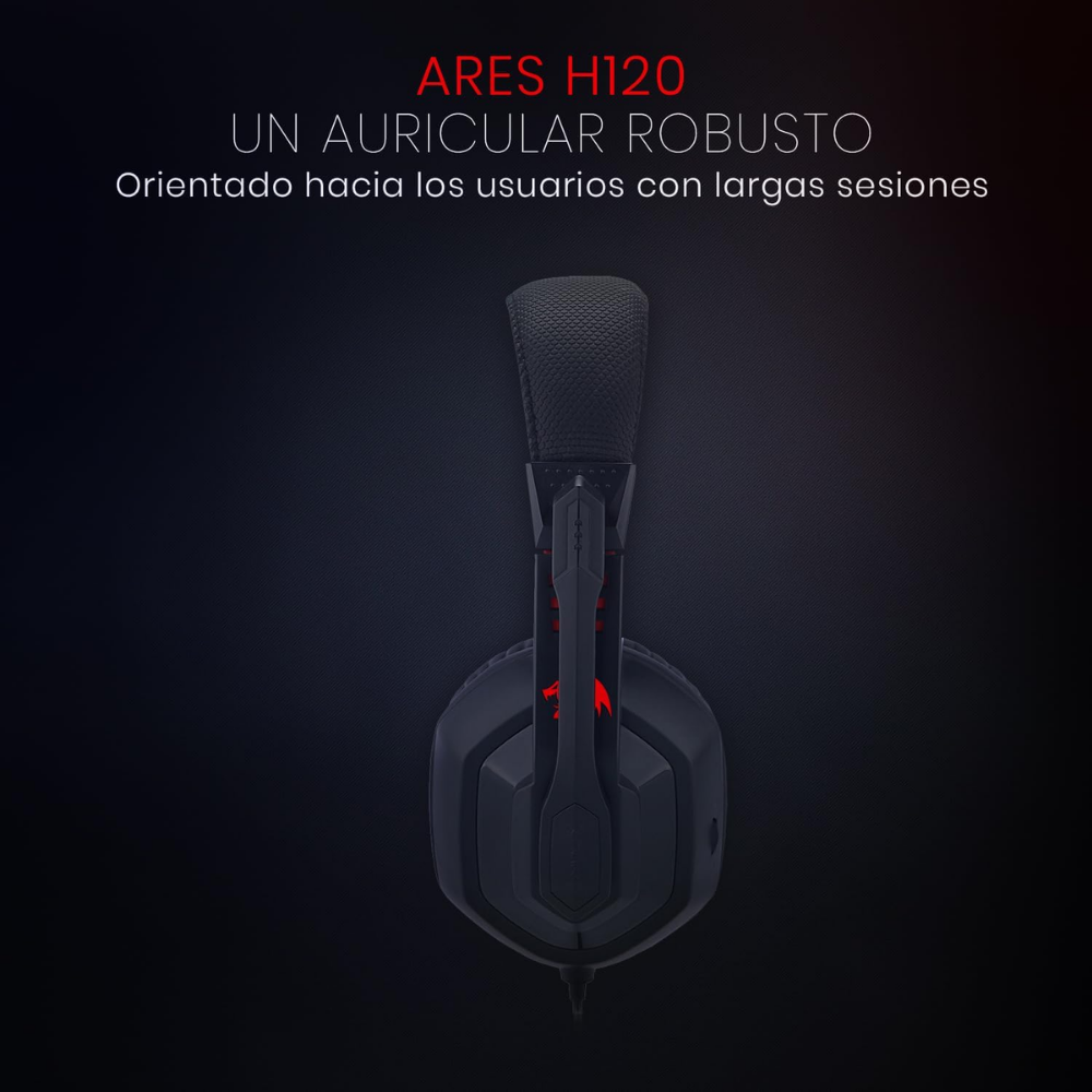 Redragon Ares RGB Gaming Headset Negro H120-RGB