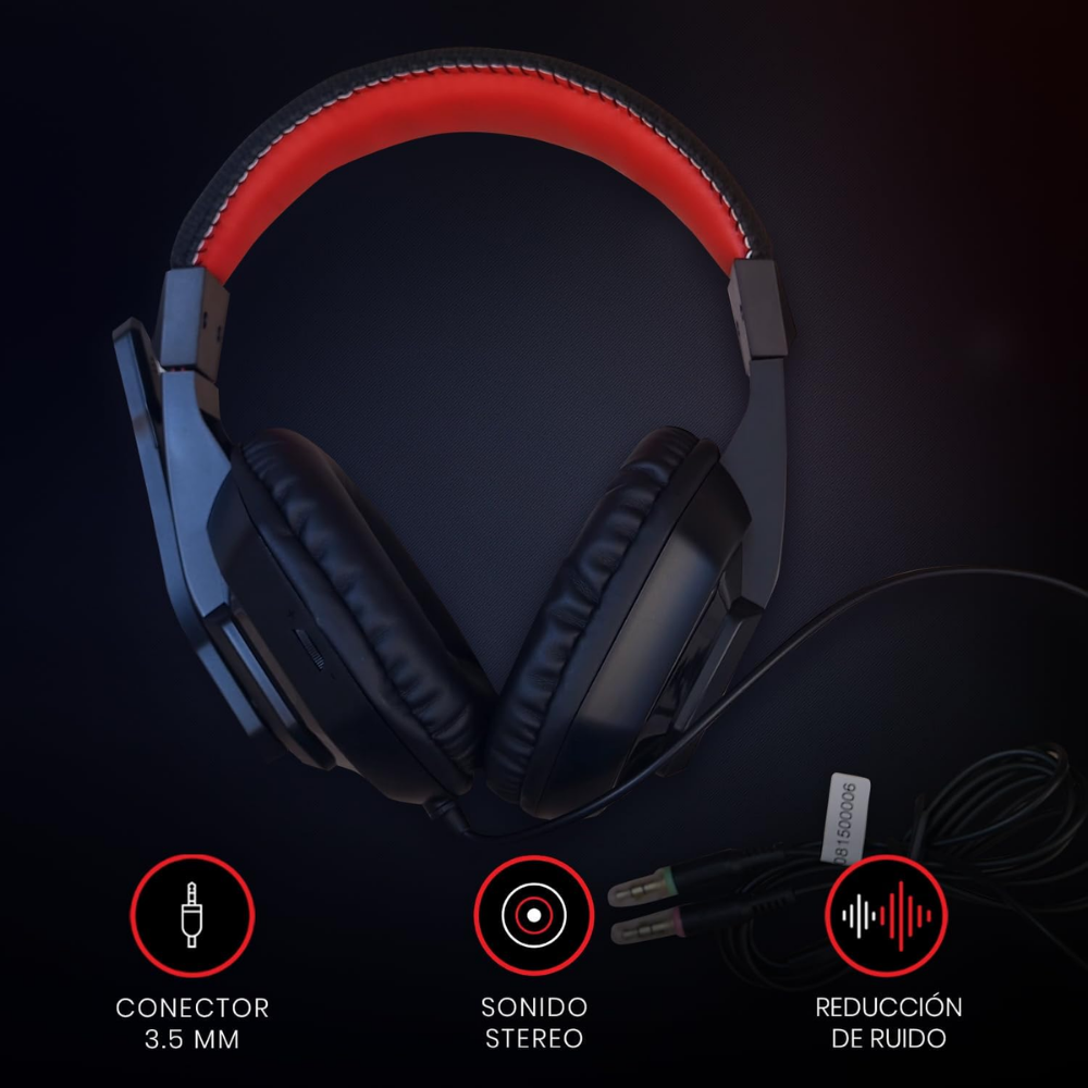 Redragon Ares RGB Gaming Headset Negro H120-RGB