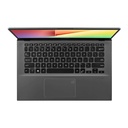 Laptop Asus VivoBook F412DA-WS33 14", AMD Ryzen 3, 8GB RAM 256GB SSD, Windows 10,Reacondicionada grado A - Gris