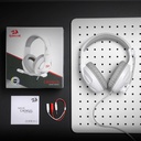 CRONUS WHITE: ILUMINACION POR USB + CONECTOR 3.5mm +  MICROFONO FLEXIBLE OMNIDIRECCIONAL +  LUZ RGB 