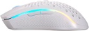 Redragon Mouse Gamer Storm Pro M808w-ks Blanco Wireless, Forma de Panal RGB, Inalámbrico 2.4 GHz Dongle USB/Cableado USB, 16,000 dpi - 8 Botones programables 