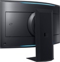 SAMSUNG 55" Odyssey Ark 2nd Gen 4K UHD 1000R Curved Gaming Monitor, 165Hz, 1ms, 4 Input Multi View, Quantum Mini-LED, AMD FreeSync Premium Pro, HDR 10+, Height Adjustable Screen, LS55CG970NNXGO