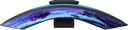 SAMSUNG 55" Odyssey Ark 2nd Gen 4K UHD 1000R Curved Gaming Monitor, 165Hz, 1ms, 4 Input Multi View, Quantum Mini-LED, AMD FreeSync Premium Pro, HDR 10+, Height Adjustable Screen, LS55CG970NNXGO