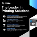 Zebra ZT231 DT – Impresora Industrial Térmica Directa 4" 203 dpi, USB, Serial, Ethernet, Bluetooth, Tear Bar