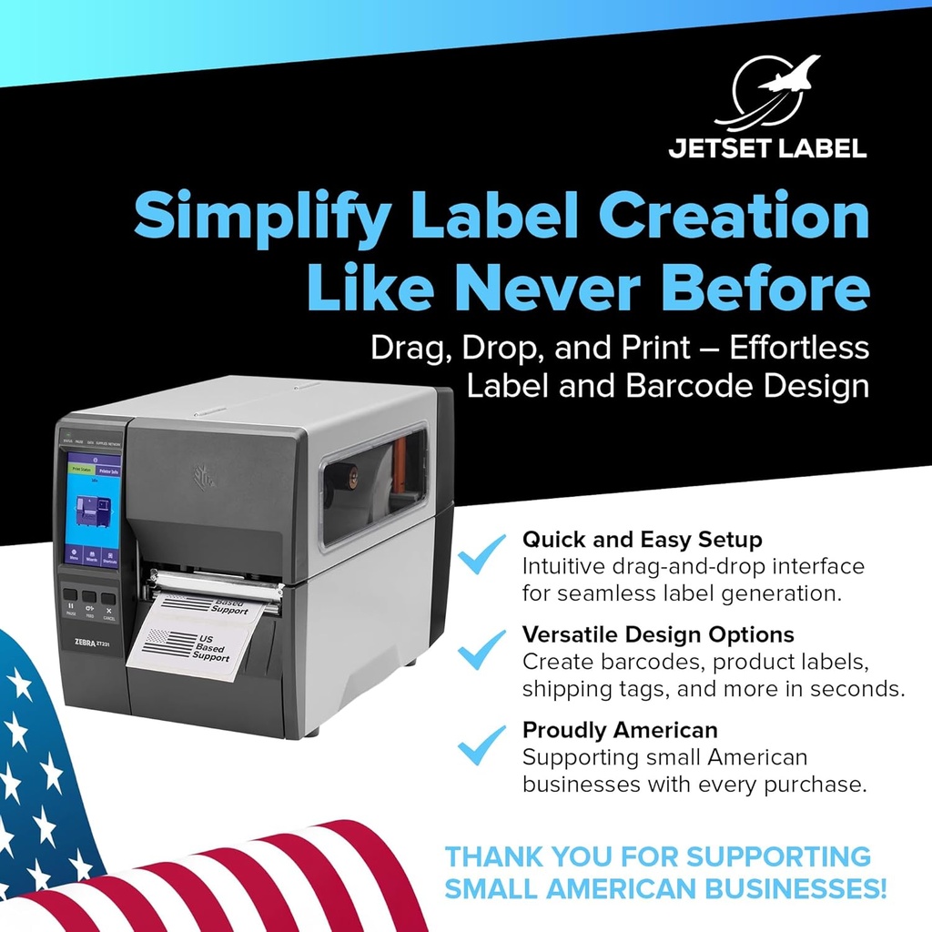 Zebra ZT231 DT – Impresora Industrial Térmica Directa 4" 203 dpi, USB, Serial, Ethernet, Bluetooth, Tear Bar