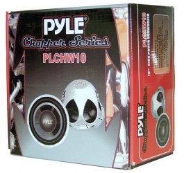 Bocina Bafle Para Auto Pyle PLCHW10 | 1400 W PMPO | Color Negro