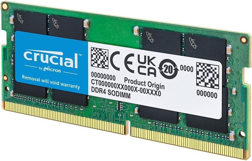 Módulo De Memoria RAM Crucial | DDR4 2400MHz 8GB Non-ECC CL17 SO-DIMM