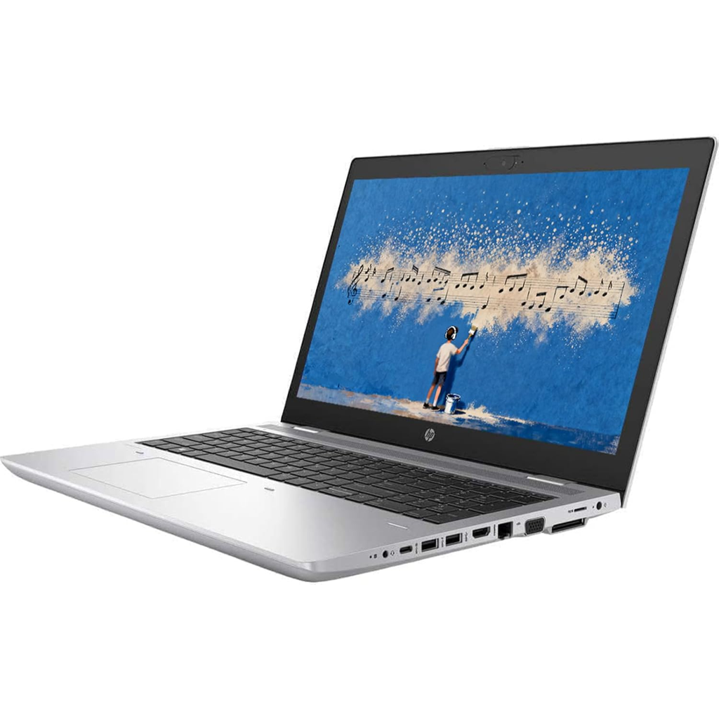 Laptop HP ProBook 650 G4 | Intel Core i5-8350U (4 Núcleos) | 15.6″ Full HD | 8GB RAM | 256GB SSD | Teclado Retroiluminado | Win 11 Pro | Reacondicionada Grado A