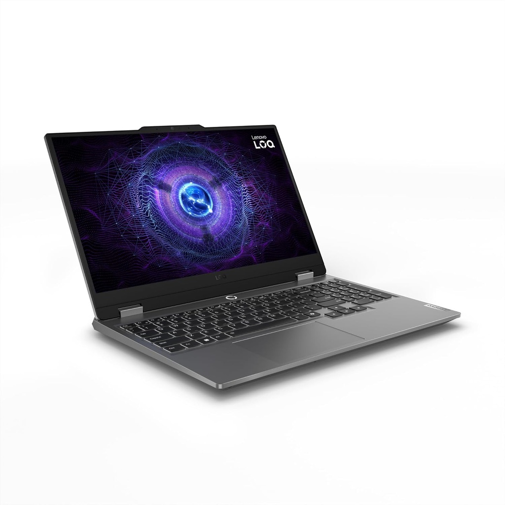 Lenovo LOQ 15IAX9 – Laptop Gaming 15.6″ FHD 144Hz, Intel Core i5-12450HX, 12GB RAM, 512GB SSD, NVIDIA GeForce RTX 3050 6GB, Windows 11, Luna Grey
