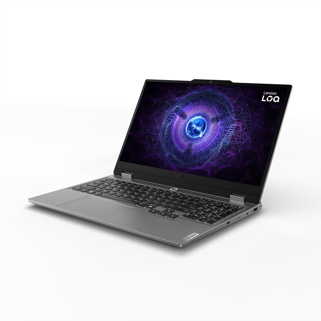 Lenovo LOQ 15IAX9 – Laptop Gaming 15.6″ FHD 144Hz, Intel Core i5-12450HX, 12GB RAM, 512GB SSD, NVIDIA GeForce RTX 3050 6GB, Windows 11, Luna Grey