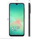 Samsung A26 8GB, 256GB, Dual Sim - Black (Latino)