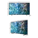 Pantalla AI 55 pulgadas QLED 4K, Samsung TV Plus, Q60D 