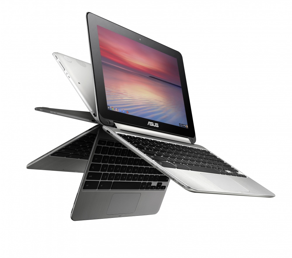 Laptop Convertible 2 En 1 Asus Chromebook Flip C100PA C100PA-DB02 | 10,1" Pantalla Táctil | ARM Cortex A17 Quad-Core 1.80 GHz | 4 GB RAM | Color Platahttps://www.cyberpuerta.mx/img/product/XL/CP-ASUS-C100PA-DB02-1.jpg
