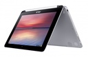 Laptop Convertible 2 En 1 Asus Chromebook Flip C100PA C100PA-DB02 | 10,1" Pantalla Táctil | ARM Cortex A17 Quad-Core 1.80 GHz | 4 GB RAM  | Color Plata