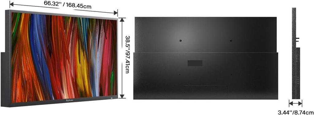 Deck Pro 2.0 75 Partial sun outdoor TV Google TV, 1000nit