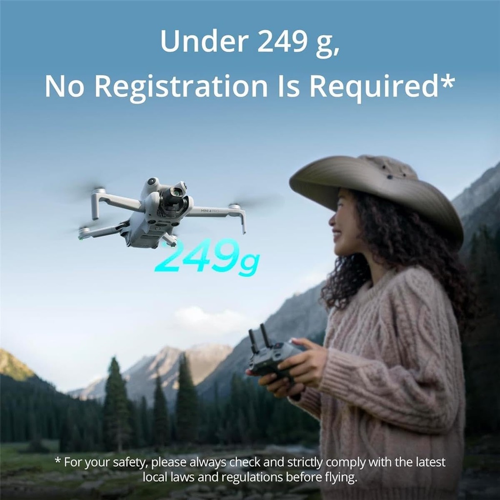 DJI - Mini 4 Pro Fly More Combo Plus Drone and RC 2 Remote Control with Built-in Screen - Gray