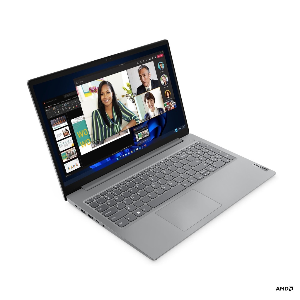 Laptop Lenovo V15 G4 AMN, AMD Ryzen 5 7520U , memoria RAM 8 GB, disco duro SSD 512 GB, Pantalla FHD de 15.6 pulgadas, Windows 11 Home