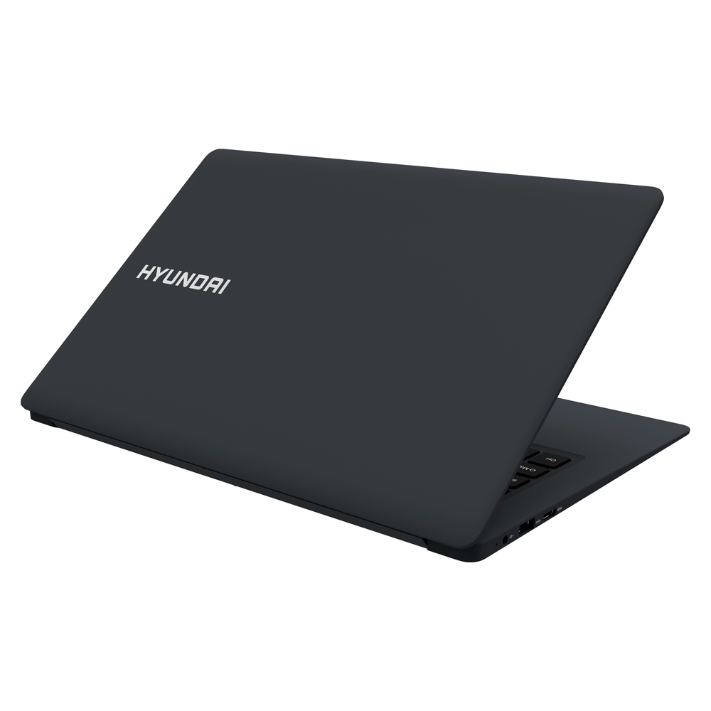 Laptop Hyundai HyBook 14.1” Celeron, 4GB RAM, 64GB HDD, Expandible 2.5” SATA HDD Slot, Windows 10 Home, WiFi, Space Grey - Refurbished