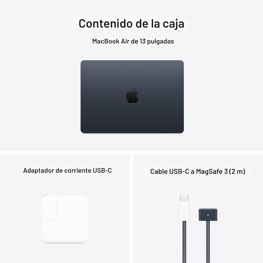 Apple MacBook Air 2025 M4 10-core CPU with 8-core GPU 256GB SSD 16GB 13.6" (2560x1664) Liquid Retina MacOS MIDNIGHT Backlit Keyboard