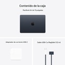 Apple MacBook Air 2025 M4 10-core CPU with 8-core GPU 256GB SSD 16GB 13.6" (2560x1664) Liquid Retina MacOS MIDNIGHT Backlit Keyboard