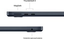 Apple MacBook Air 2025 M4 10-core CPU with 8-core GPU 256GB SSD 16GB 13.6" (2560x1664) Liquid Retina MacOS MIDNIGHT Backlit Keyboard