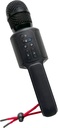 Singing Machine Máquina de Canto portátil, micrófono de Karaoke Bluetooth de Mano y Altavoz con Luces sincronizadas y 22 Efectos vocales sintonizados profesionalmente para Adultos y niños, Negro